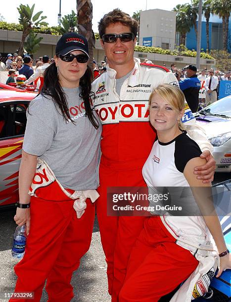 Liza Snyder, Andrew Firestone and Melissa Joan Hart