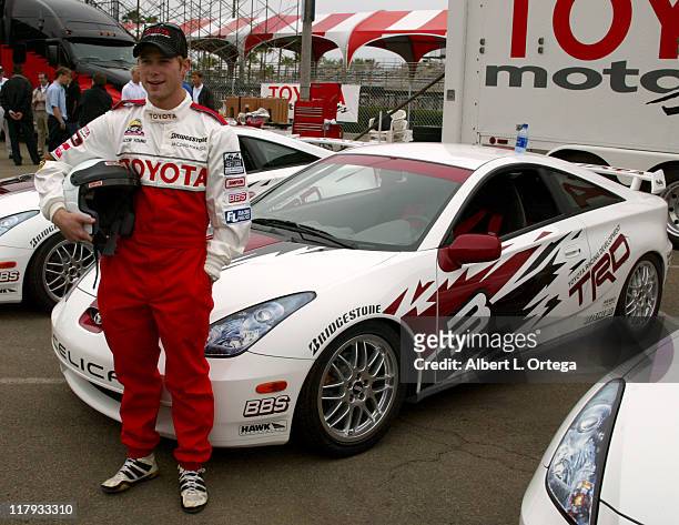 Jacob Young during 26th Annual Toyota Pro/Celebrity Race - Press Day at Streets of Long Beach in Long Beach, California, United States.