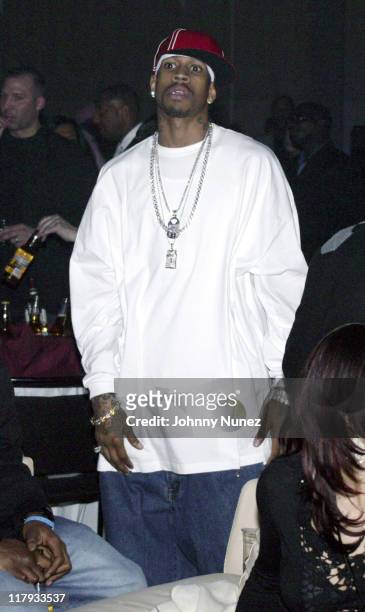 Allen Iverson during NBPA All-Star Ice Gala - February 19, 2005 at Denver Convention Center in Denver, Colorado, United States.