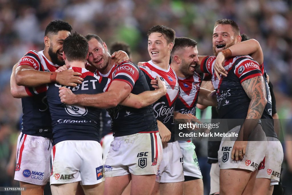 2019 NRL Grand Final - Raiders v Roosters