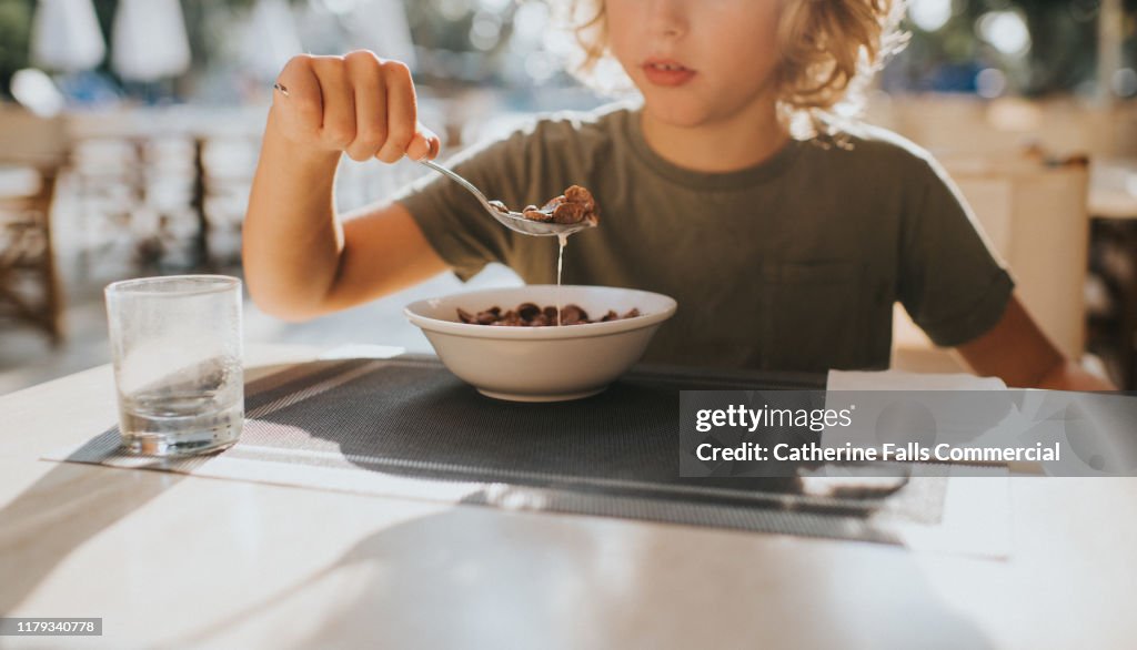 Eating Cereal