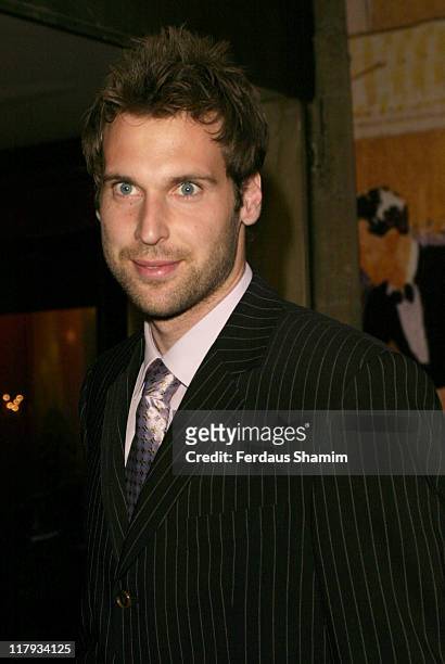 Peter Cech during 2005 Professional Footballers' Awards - Arrivals at Grosvenor House Hotel in London, Great Britain.