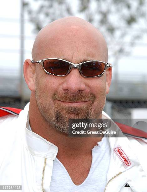 Bill Goldberg during 26th Annual Toyota Pro/Celebrity Race - Press Day at Streets of Long Beach in Long Beach, California, United States.