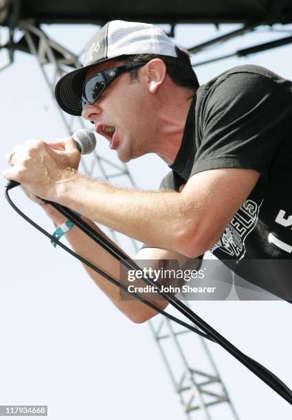 Jim Lindberg of Pennywise during X Games XI - Pennywise in Concert at Staples Center in Los Angeles, California, United States.