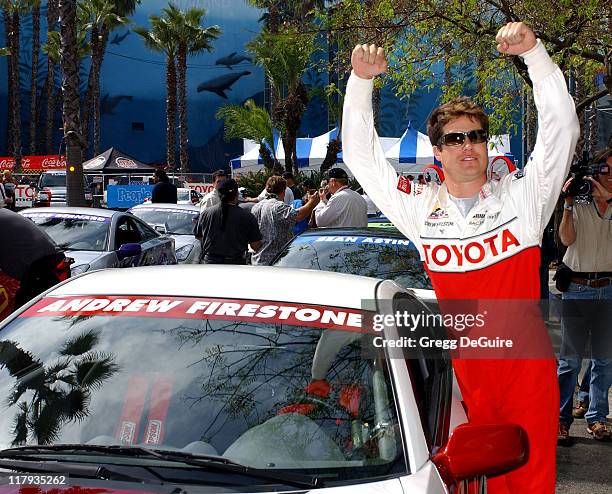 Andrew Firestone during 28th Annual Toyota Pro/Celebrity Race - Qualifying Day at Streets of Long Beach in Long Beach, California, United States.