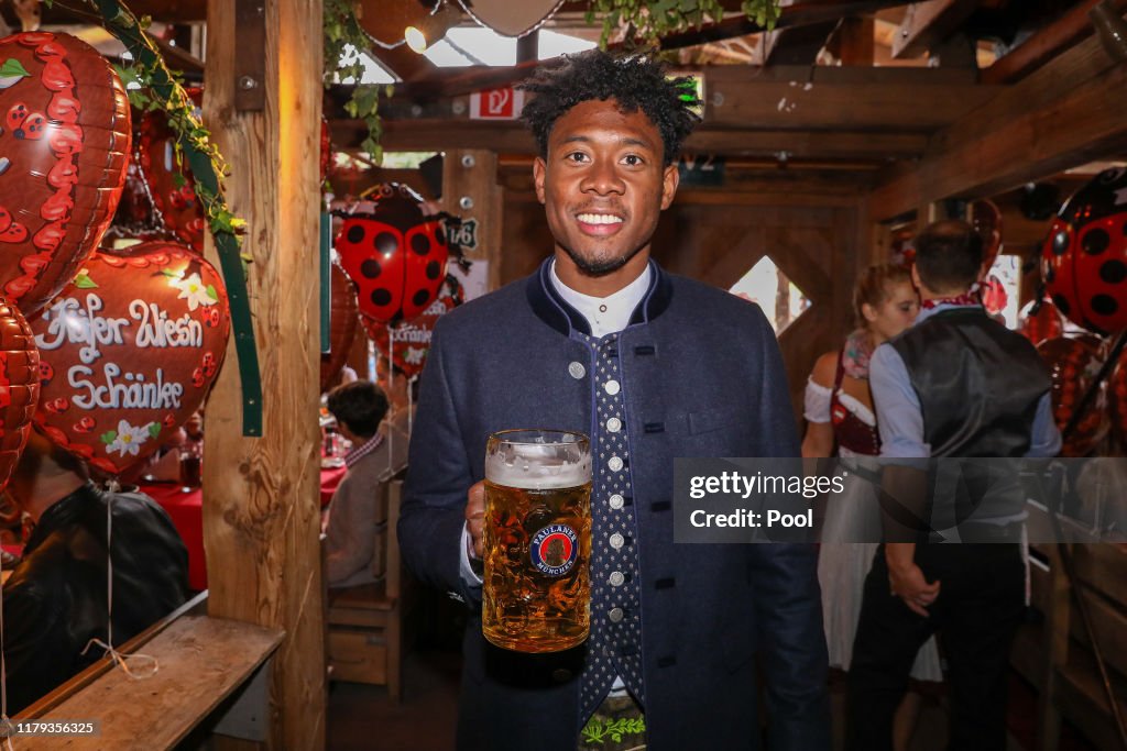 FC Bayern Muenchen Attends Oktoberfest 2019