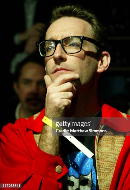 Tom Kenny the voice of Spongebob Squarepants during Lucha VaVoom! - October 28, 2004 at Mayan Theatre in Los Angeles, California, United States.