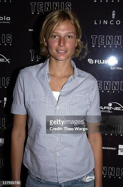 Bridget Hall during Tennis Magazine's Grand Slam Party at Metrazur in Grand Central Station at Grand Central Terminal in New York City, New York,...