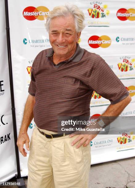 Peter Falk at the 6th Annual Golf Classic benefiting the Elizabeth Glaser Pediatric AIDS Foundation.