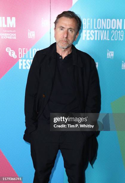 Tim Roth attends "The Song of Names" UK Premiere during the 63rd BFI London Film Festival at The Curzon Mayfair on October 06, 2019 in London,...