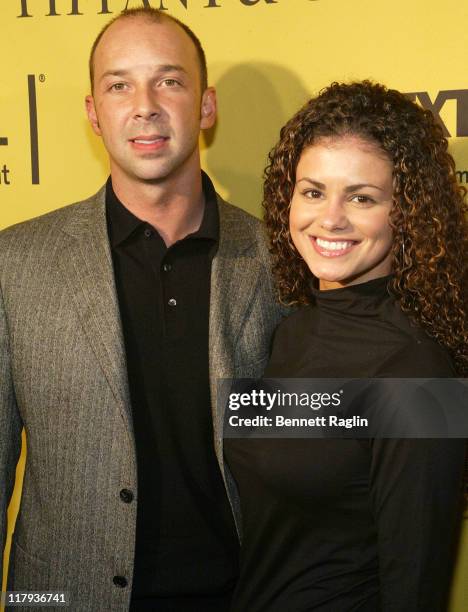 Chad Knaus, Jimmie Johnson's Crew Chief, and Bruna Oliveira