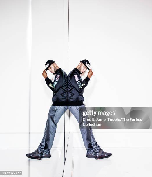 Music producer, Kasseem Swizz Beatz Dean is photographed for Forbes Magazine on August 31, 2016 in New Jersey. CREDIT MUST READ: Jamel Toppin/The...