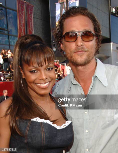 Janet Jackson and Matthew McConaughey **Exclusive**