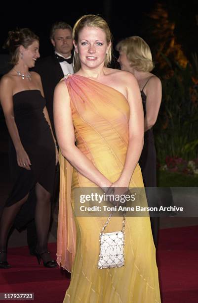 Melissa Joan Hart during Laureus World Sports Awards Dinner and Silent Auction - Arrivals at Monte Carlo Sporting Club in Monte Carlo, Monaco.