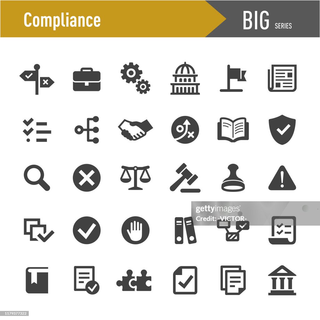 Compliance Icons - Big Series