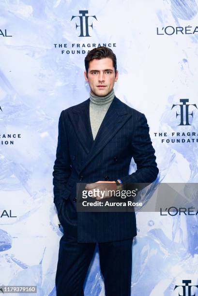 Sean O'Pry attends The Fragrance Foundation Circle Of Champions Honoring Carol Hamilton at The Onyx Room at The Park Hyatt New York on October 30,...