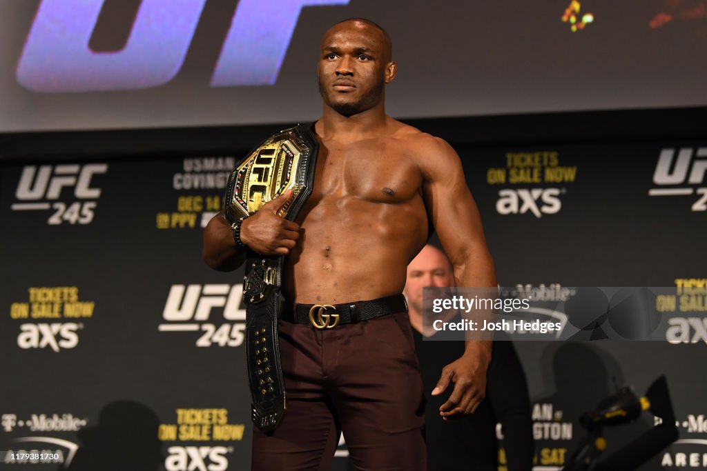 UFC 245 Usman v Covington: Press Conference