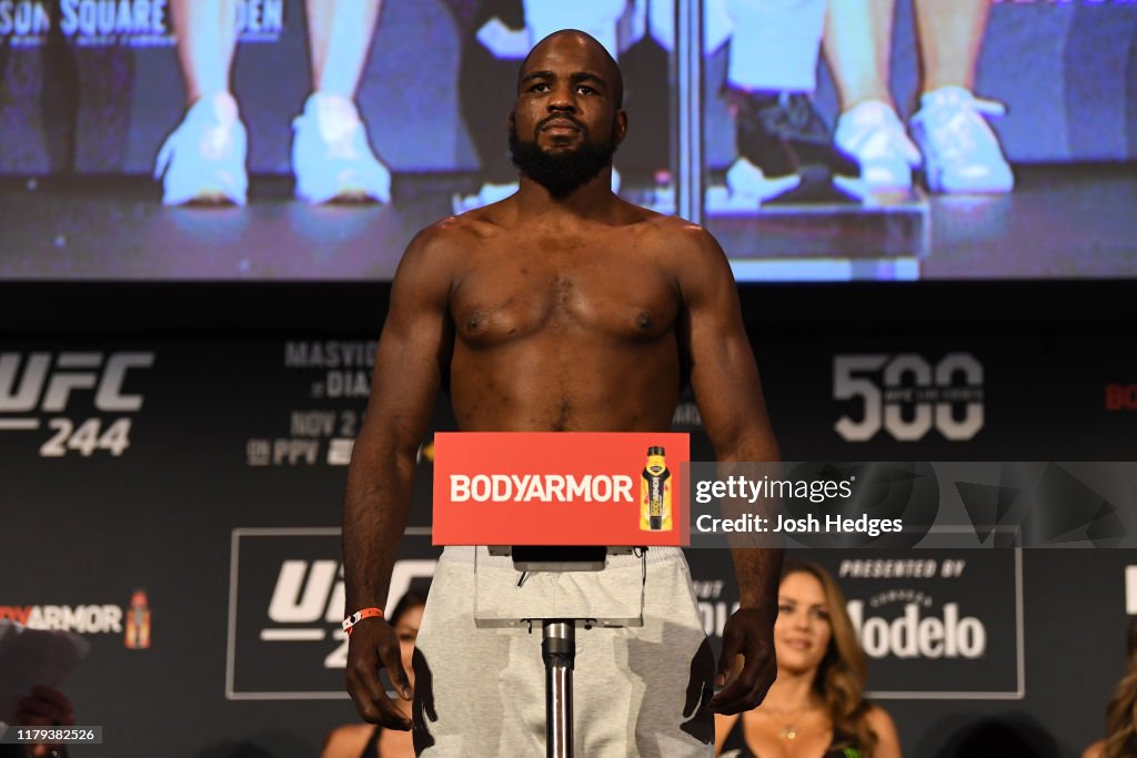 UFC 244: Weigh-Ins