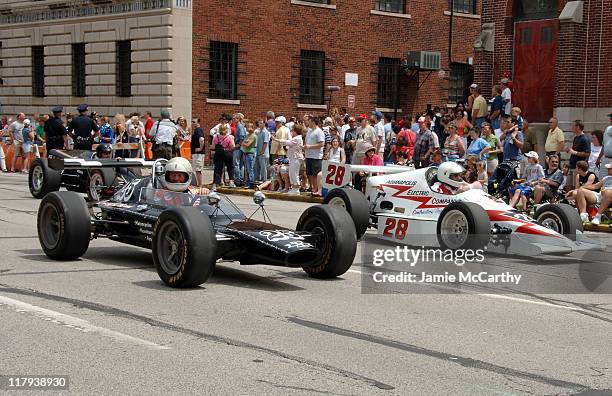 Atmosphere during 90th Running of The Indianapolis 500 - The Indy 500 All Star Festival Parade in Indianapolis, Indiana, United States.