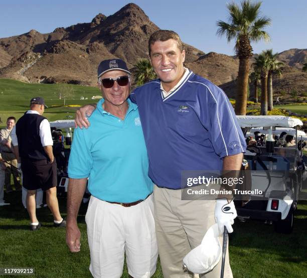 Nick Buoniconti & Mark Rypien at the Roger King Invitational to benefit The Buoniconti Fund to Cure Paralysis.