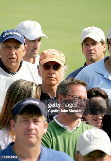 Larry David during Golf Digest Celebrity Invitational to Benefit the Prostate Cancer Foundation at Riviera Country Club in Pacific Palisades,...