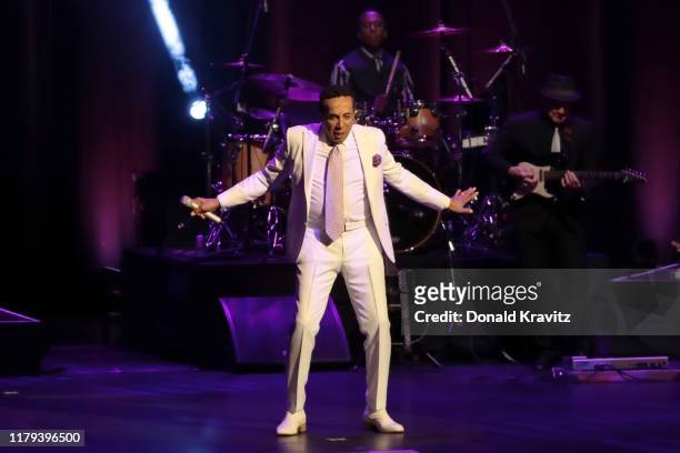Smokey Robinson performs in concert in Ovation Hall at Ocean Resort Casino on November 1, 2019 in Atlantic City, New Jersey.