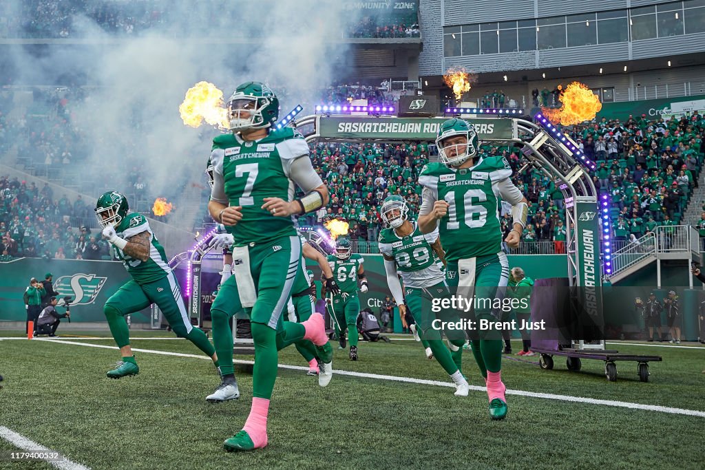 Winnipeg Blue Bombers v Saskatchewan Roughriders