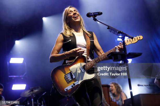 Sheryl Crow performs during the inaugural Shoals Fest at McFarland Park on October 05, 2019 in Florence, Alabama.