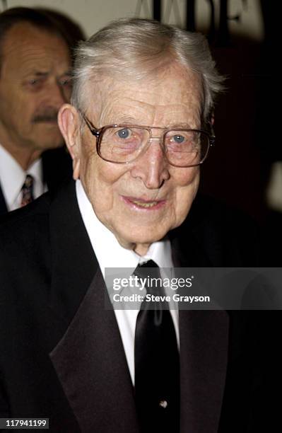 John Wooden during NAACP Legal Defense Fund's Hank Aaron Humanitarian Award in Sports at The Beverly Hilton Hotel in Beverly Hills, California,...