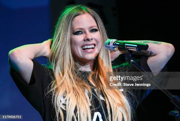 Singer Avril Lavigne performs on Day 2 of Live In The Vineyard at the Uptown Theatre Napa on November 1, 2019 in Napa, California.