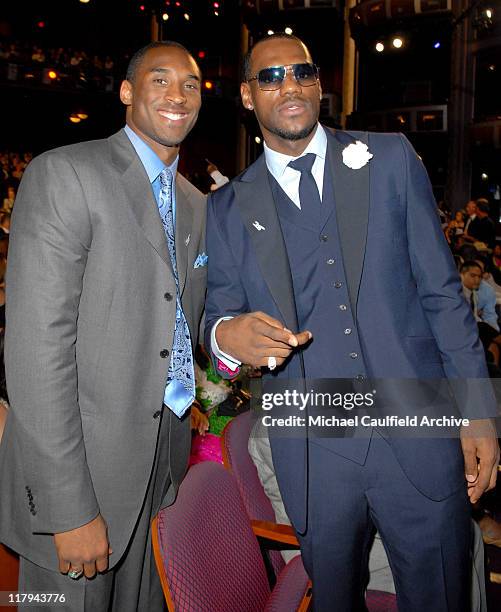 Kobe Bryant, winner Under Armour Undeniable Performance Award and LeBron James **Exclusive**