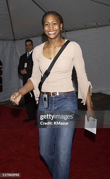 Tamika Catchings from the WNBA's Indiana Fever during 30 Years of Nike Basketball Party at Philadelphia Museum of Art in Philadelphia, Pennsylvania,...