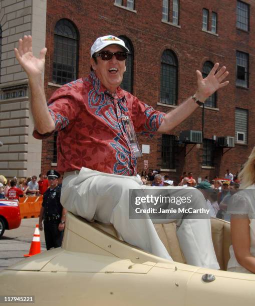 Jim Nabors during 90th Running of The Indianapolis 500 - The Indy 500 All Star Festival Parade in Indianapolis, Indiana, United States.