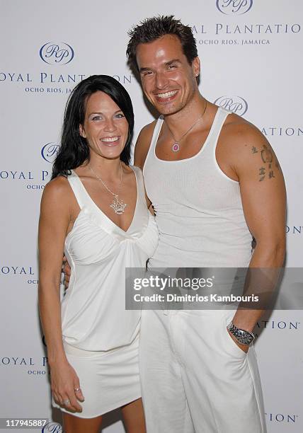 Kristin Rossetti and Antonio Sabato Jr. During The 3rd Annual Royal Plantation and Access Hollywood Celebrity Golf Classic - Day 1 at Royal...