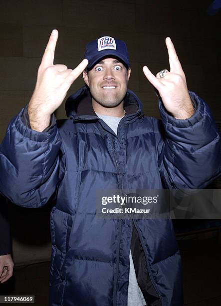 Carson Daly during 30 Years of Nike Basketball Party at Philadelphia Museum of Art in Philadelphia, Pennsylvania, United States.