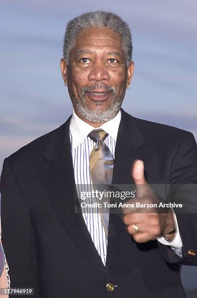 Morgan Freeman during Laureus World Sports Awards Dinner and Silent Auction - Arrivals at Monte Carlo Sporting Club in Monte Carlo, Monaco.