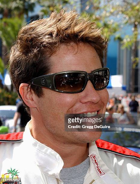 Andrew Firestone during 28th Annual Toyota Pro/Celebrity Race - Qualifying Day at Streets of Long Beach in Long Beach, California, United States.