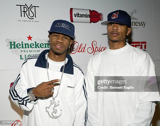 Chamillionaire and Famous during 2007 NBA All-Star in Las Vegas - ESPN After Dark Party Sponsor by Hennessy at Tryst at the Wynn in Las Vegas,...