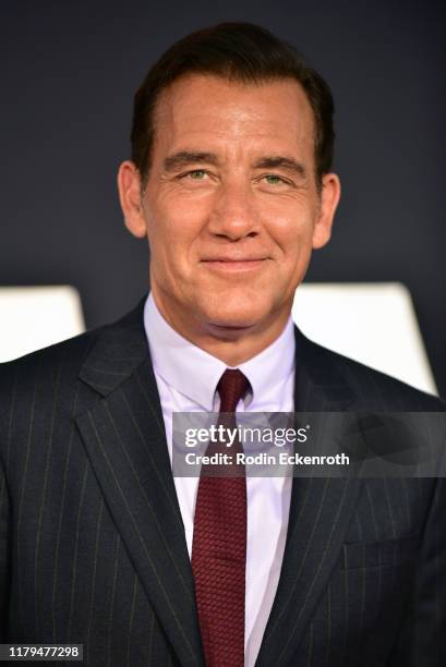Clive Owen attends Paramount Pictures' premiere of "Gemini Man" on October 06, 2019 in Hollywood, California.