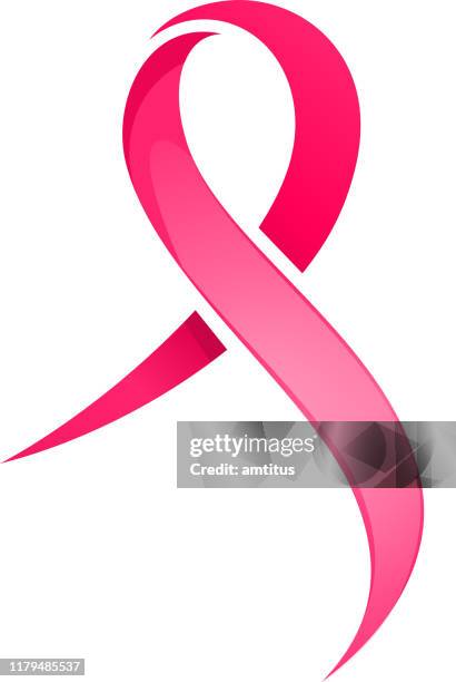 styish pink - pink ribbon stock illustrations