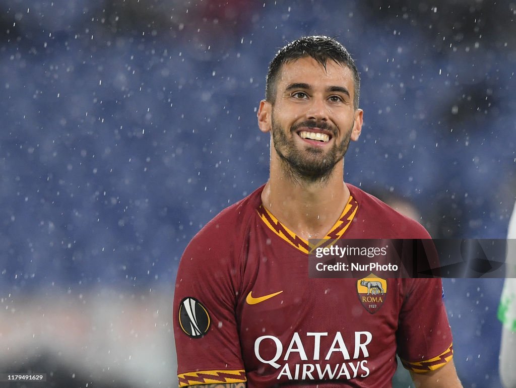 Europe League football match AS Roma VS Borussia Monchengladbach