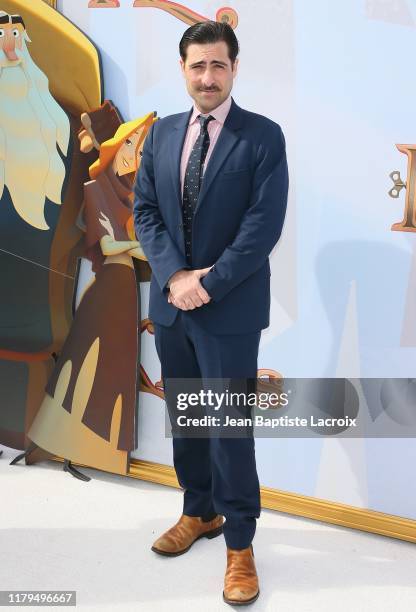 Jason Schwartzman attends the premiere of Netflix's "Klaus" at Regency Village Theatre on November 02, 2019 in Westwood, California.