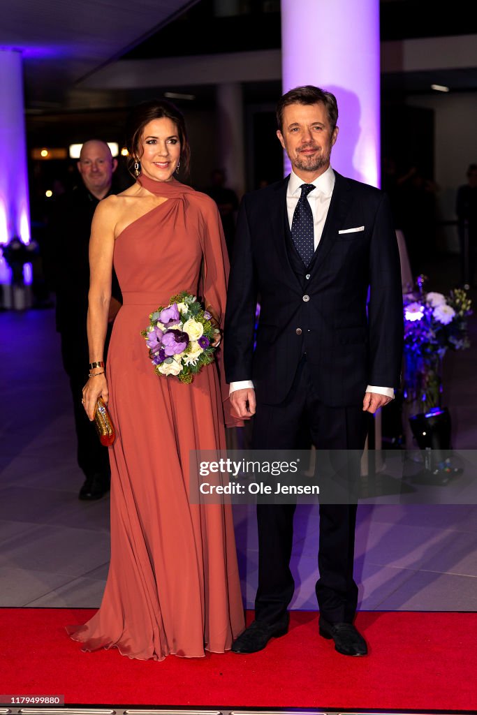 The Danish Crown Prince Couple's Awards In Odense