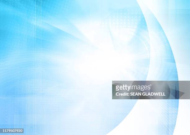 digital blue cyber background - fast cover foto e immagini stock
