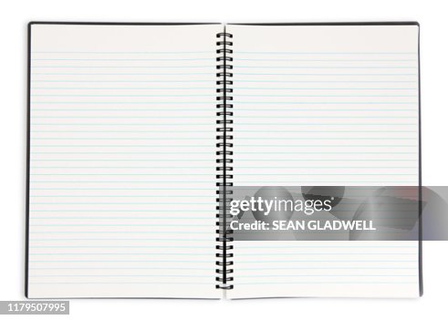 Open note pad Open note pad