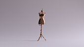 Bronze Judy Dressmakers Dress Form  Mannequin Front View