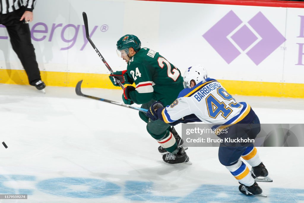St. Louis Blues v Minnesota Wild