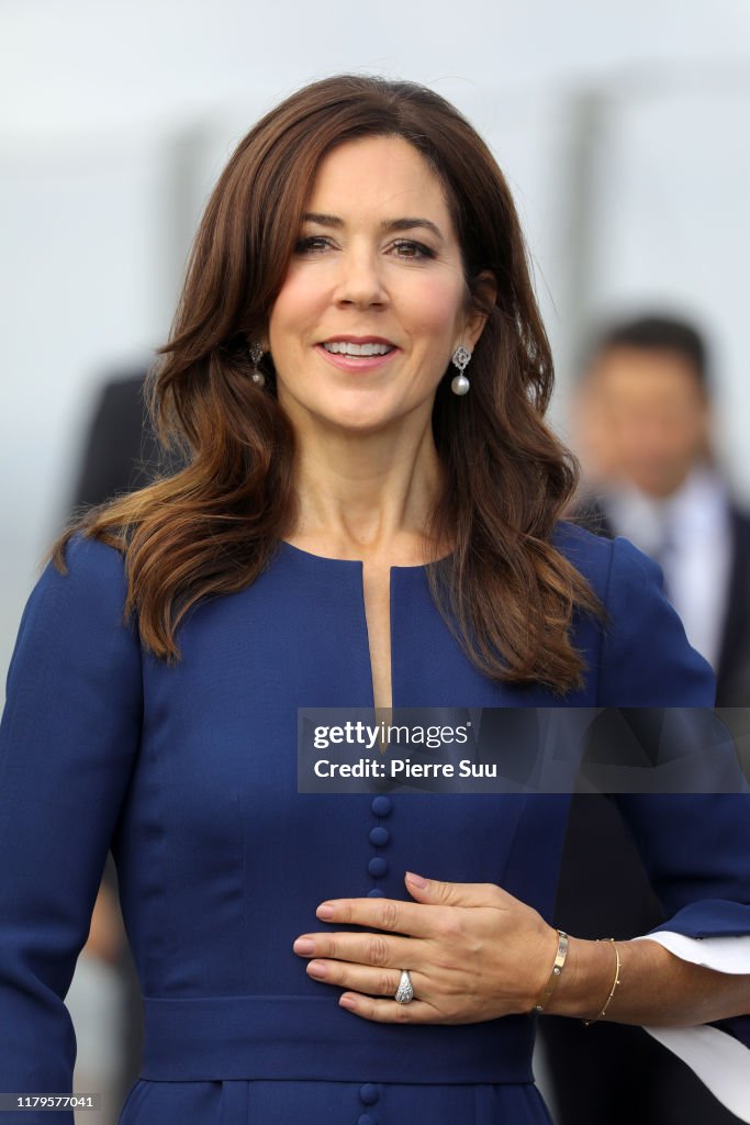 Danish Crown Prince Couple Visit In Paris : Day One