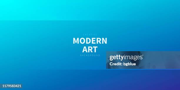 modern abstract background - blue gradient - turquoise background stock illustrations
