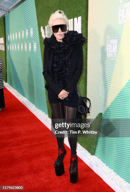 Daphne Guiness attends "The Two Popes" International Premiere during the 63rd BFI London Film Festival at the Embankment Gardens Cinema on October...